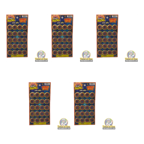 8 Shot 40 Ring Caps 5-Pack — 1,600 Shots | 937 | Super Bang bundle collage