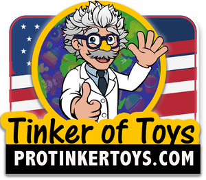 ProTinkerToys patriotic Memorial Day logo