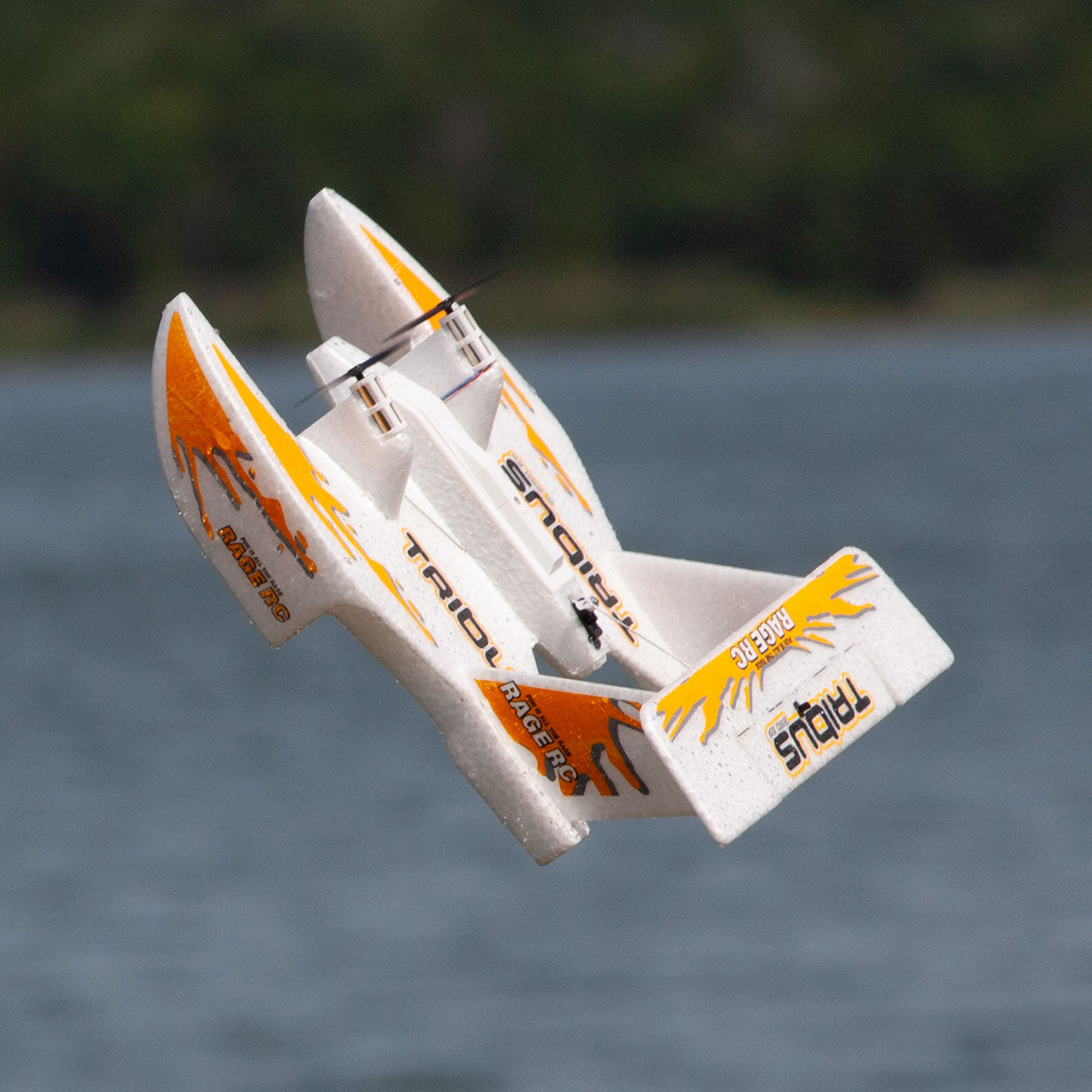 Tribus 250 Electric Powered RTF Amphibious Aircraft; Orange | RGR3101 | Rage R/C