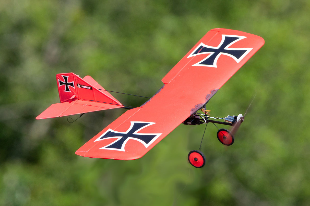 Rage R/C - Vintage Stick X4 Micro RTF Airplane with PASS System - Box Damage | RGRA1119SD | Rage R/C