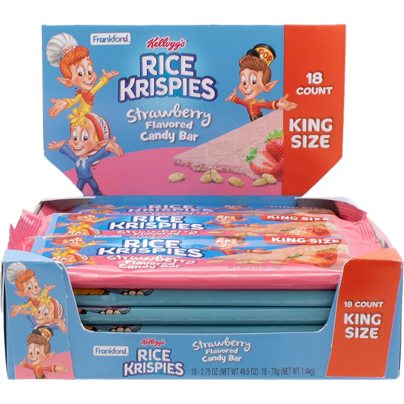 Rice Krispies Strawberry Candy Bar | W11359  | Mountain Sweets
