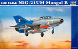 Second Chance Mig-21 UM Mongol1 B  1:32 | 02219 | Trumpeter Model Kits