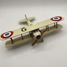 Scale model of a SPAD XIII biplane replica with markings for Hallmark QHA1014
