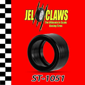 Black scale slot car tire for 1/32 Corvette, model ST-1051 for Jel Claw