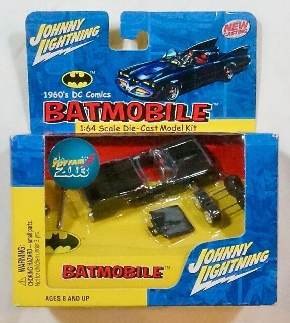 1960's Batman Batmobile Die Cast Model Kit Johnny Lightning DC Comics 1:64 | NF36TF2003 | Johnny Lightning