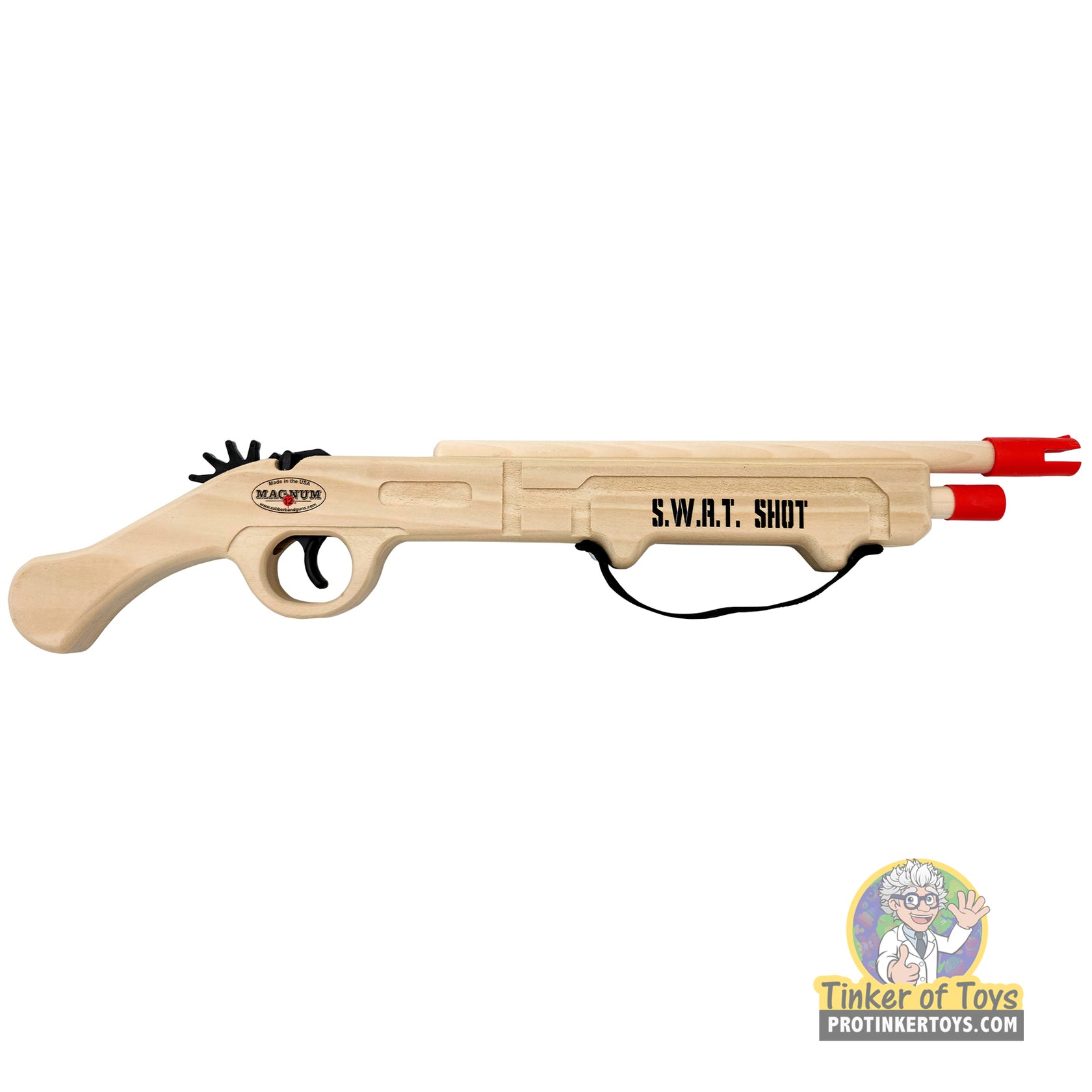 S.W.A.T. Shot and Yellow Ammo | GL2SWSHT | Magnum Rubber Band Guns