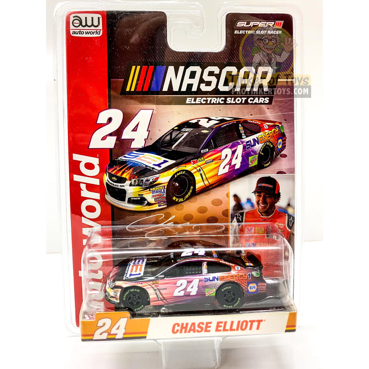 Super III 2017 Chevrolet SS — Chase Elliott (NAPA #24) 2 | SC326 | Auto World — product view