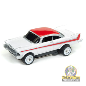 1958 Plymouth Belvedere (White/Red) 6 | SC334 | Auto World — product view