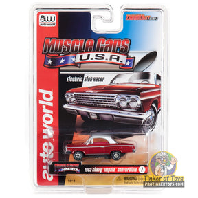 1962 Chevrolet Impala Convertible (Red) 1A | SC340 | Auto World — product view