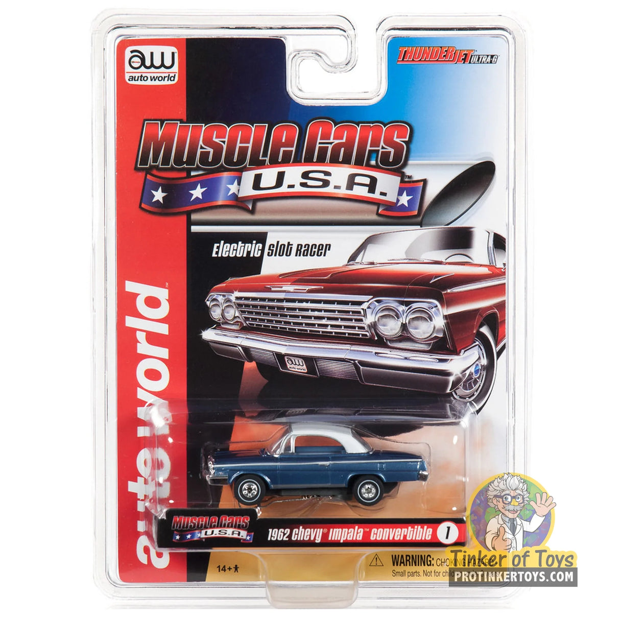 1962 Chevrolet Impala Convertible (Blue) 1B | SC340 | Auto World — product view