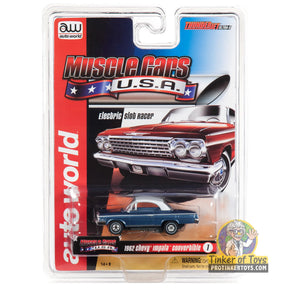 1962 Chevrolet Impala Convertible (Blue) 1B | SC340 | Auto World — product view