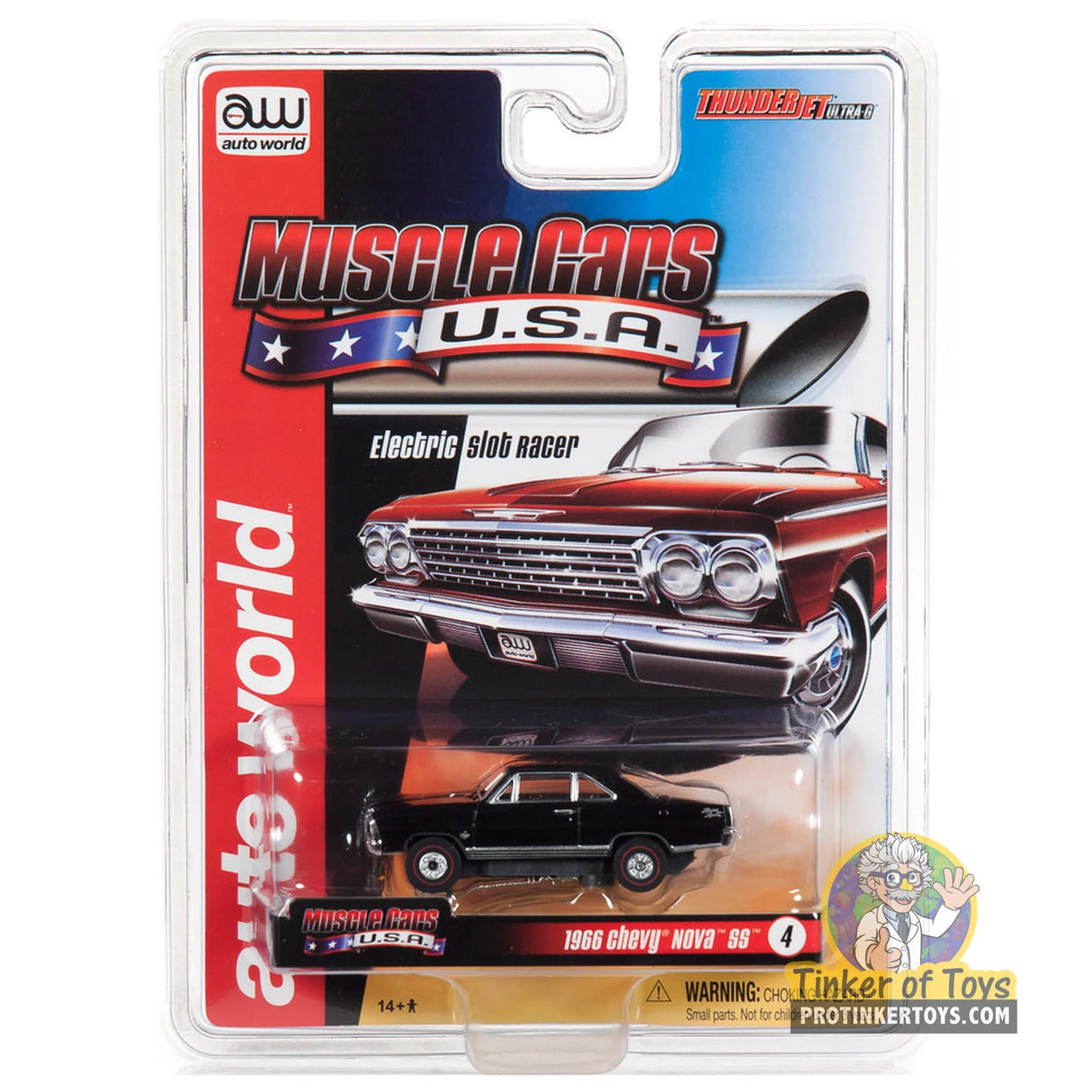1966 Chevrolet Nova SS (Black) 4B | SC340 | Auto World — product view