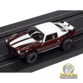 1971 Chevrolet Camaro (Burgundy) 4B | SC354 | Auto World — on-track view