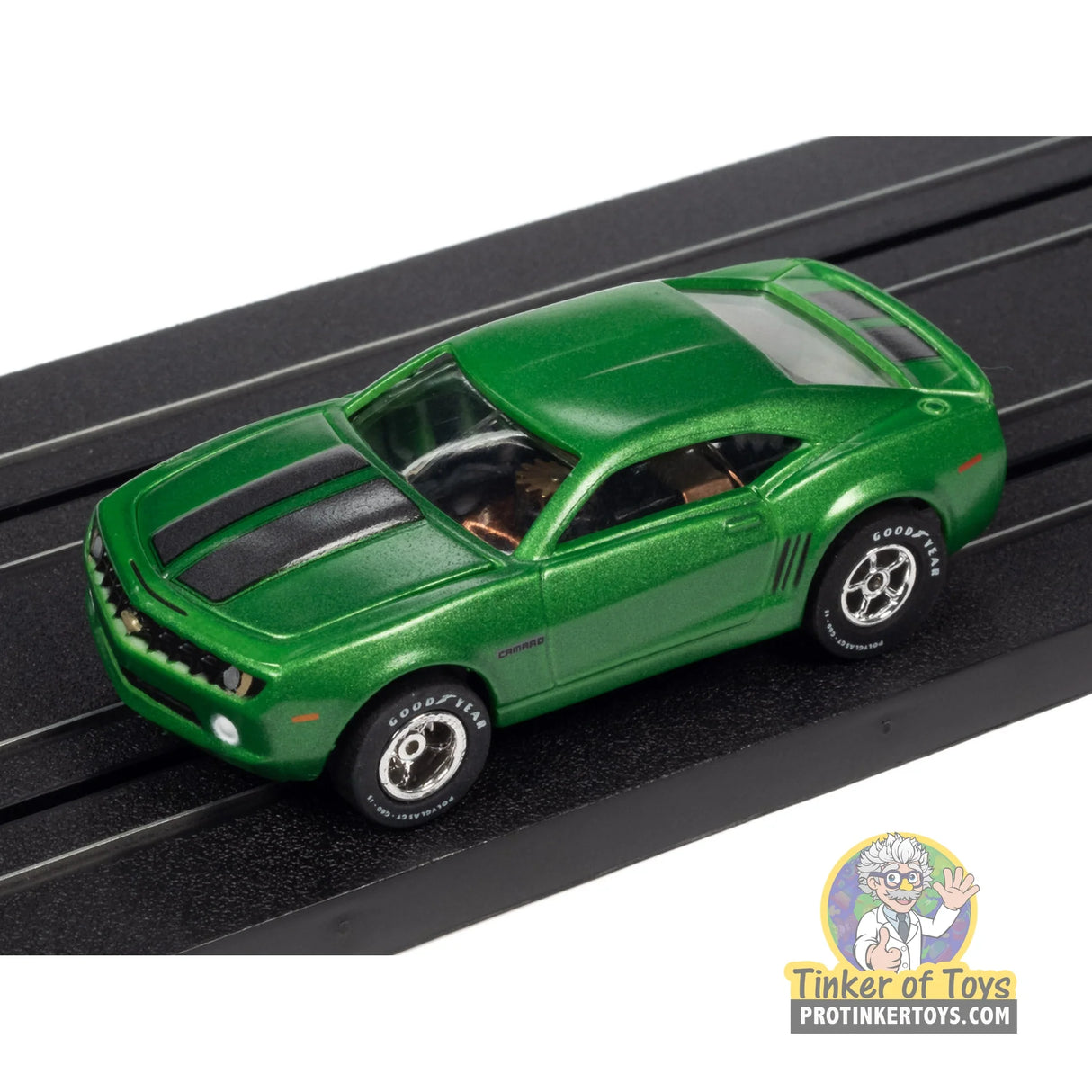 2010 Chevrolet Camaro SS (Green) 6A | SC354 | Auto World — on-track view