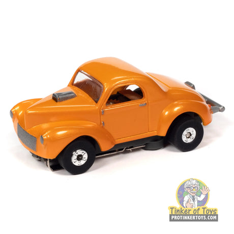 1941 Willys Coupe Gasser Orange 3B | SC360 | Auto World — product view