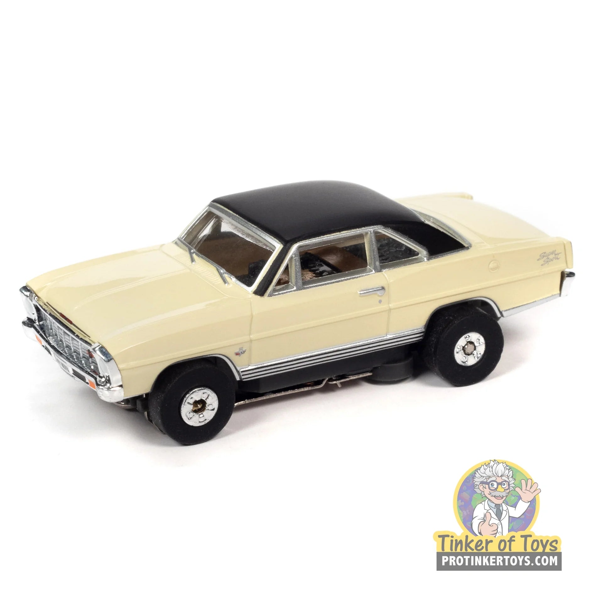 1966 Chevrolet Nova SS Yellow 4B | SC360 | Auto World