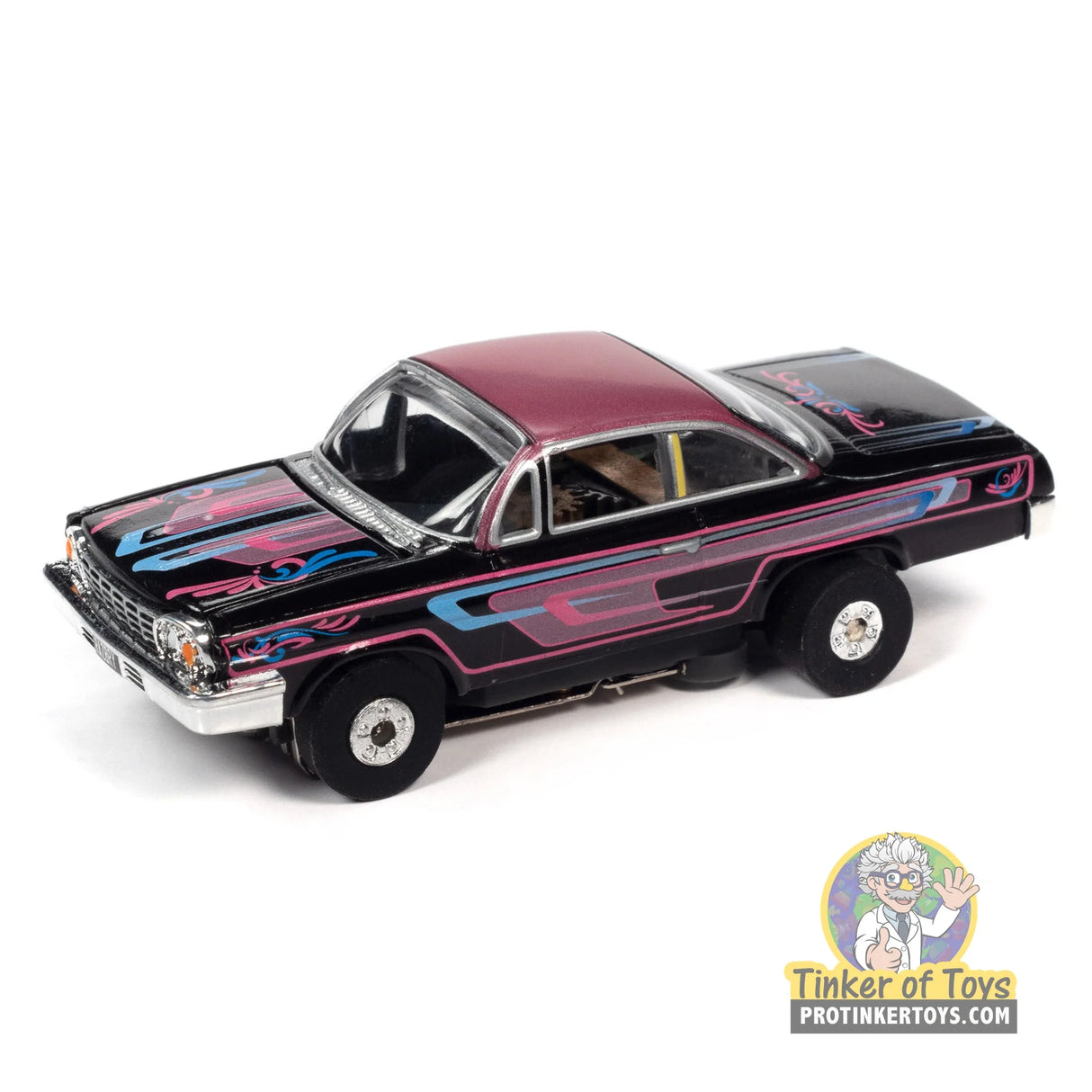1962 Chevrolet Bel Air Lowrider Purple 5B | SC360 | Auto World — product view