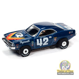 1970 Plymouth AAR Barracuda — Swede Savage #42 (Blue) 2 | SC362 | Auto World — product view