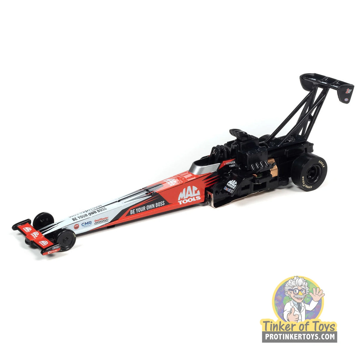 4Gear NHRA Top Fuel Dragster — Doug Kalitta (Mac Tools) 3 | SC370 | Auto World — product view