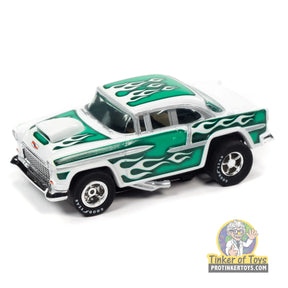 1955 Chevy Bel Air - Green / White 4A | SC373 | Auto World — product view