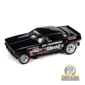 4Gear 1973 Plymouth Cuda Funny Car Don “The Snake” Prudhomme (Black) 1 | SC376 | Auto World — product view