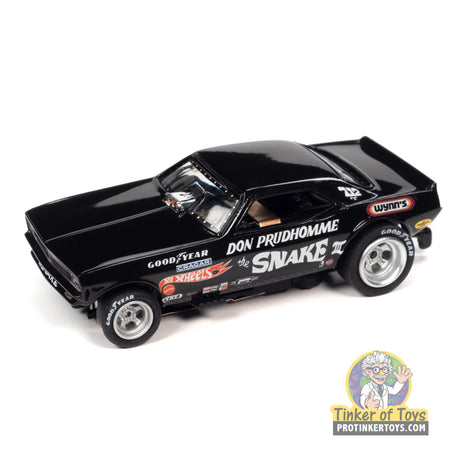4Gear 1973 Plymouth Cuda Funny Car Don “The Snake” Prudhomme (Black) 1 | SC376 | Auto World — product view