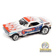 4Gear 1972 Plymouth Cuda Funny Car Don “The Snake” Prudhomme/Snake II (White with Flames) 3 | SC376 | Auto World — product view