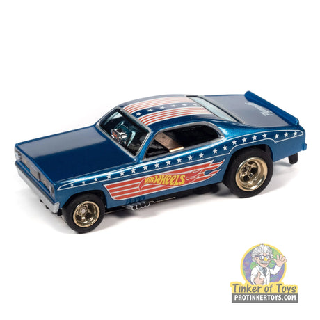 1970's Plymouth Duster - Hot Wheels Stars & Stripes Tribute 4 | SC382 | Auto World — product view