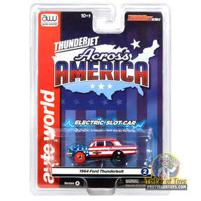 Thunderjet 1964 Ford Thunderbolt (White, Red & Blue) 2A | SC430 | Auto World