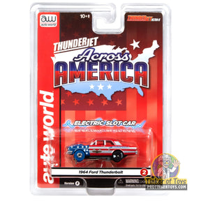 Thunderjet 1964 Ford Thunderbolt (Silver, White, Red & Blue) 2B | SC430 | Auto World