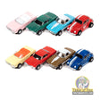 All eight Auto World SC431 Thunderjet Retro Rama 2026 Release 2 HO slot cars