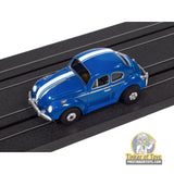 1966 Volkswagen Beetle Blue 1B | SC431 | Auto World - on-track view