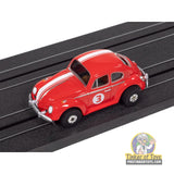 1966 Volkswagen Beetle Red 1A | SC431 | Auto World - on-track view