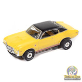 Auto World SC434 4A Thunderjet 1972 Buick GS in yellow, loose HO slot car