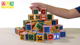 Large ABC multicolor building blocks video