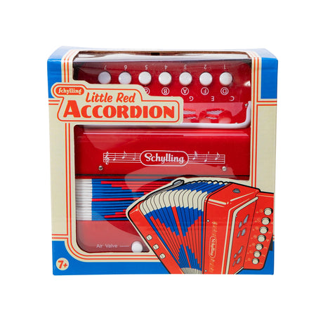 Schylling Little Red Accordion - Package Front