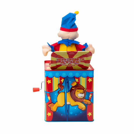 Silly Circus Jack in the Box Back Popped