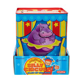 Silly Circus Jack in the Box in Package Tray Side Dancing Hippo