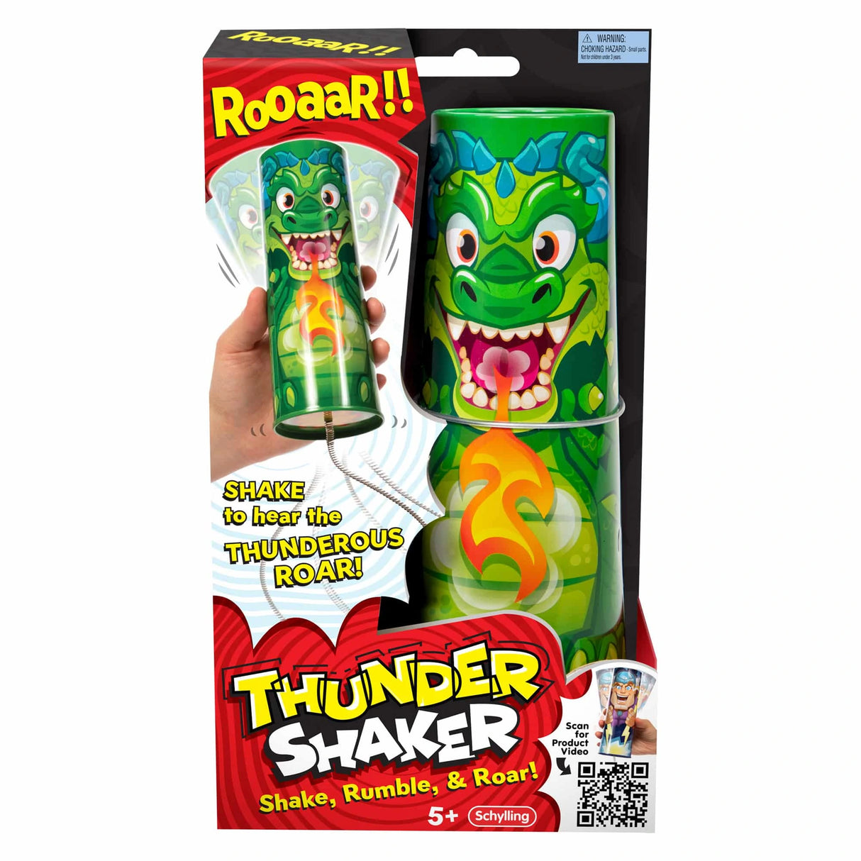 Thunder Shaker Flaming Dragon in Package - Front