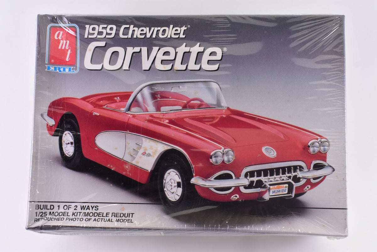 Second Chance 1959 Chevrolet Corvette 1:25 Scale | 6588 | AMT/ERTL ...