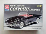 Second  Chance 1962 Chevrolet Corvette convertible 1:25 Scale | 6489 |  AMT