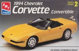 Second  Chance 1994 Chevrolet Corvette convertible 1:25 Scale | 8073 |  AMT