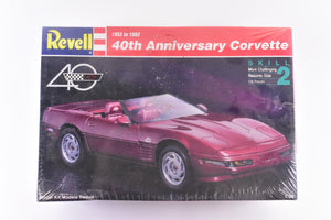 Second  Chance 1993 40th Annicersary  Corvette  1:25 Scale | 7347 |  Revell