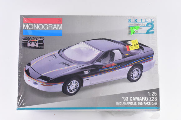 Second  Chance '93 Camaro Z28 Indy 500 pace car 1:25 Scale | 2964 |  Monogram