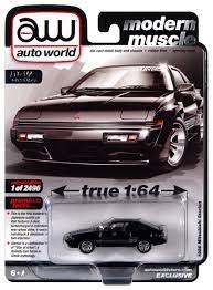 Second Chance AUTO WORLD 1986 MITSUBISHI STARION1:64 Diecast | SCM129 | Round2
