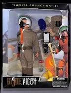 Action figure set: GI Joe Scramble Pilot with accessories and figure for Hasbro