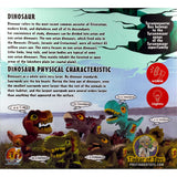 Sofubi Cartoon-Style Velociraptor Dinosaur with Lights & Sounds | IMX17209 | King Me World