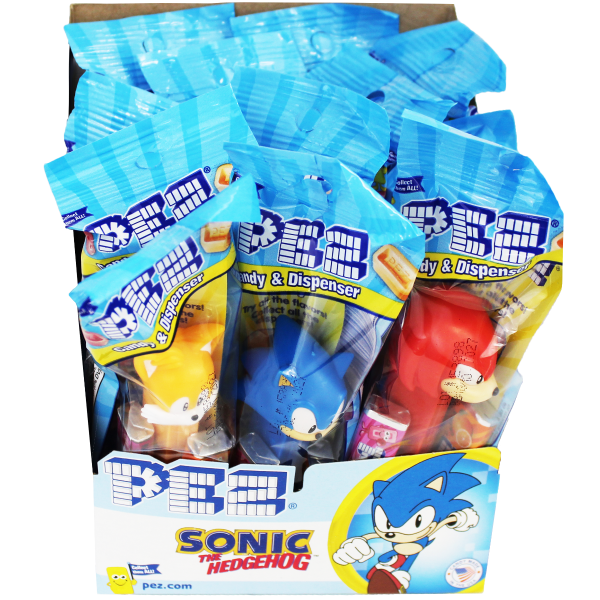 Sonic PEZ Dispenser & Candy, Sonic the Hedgehog