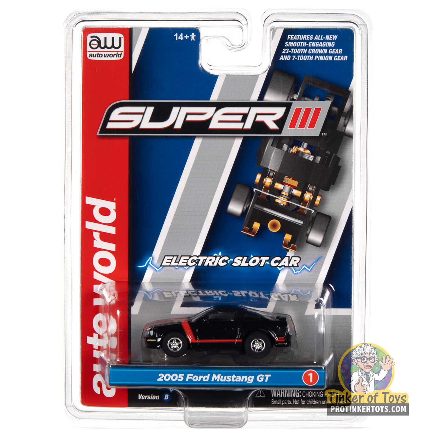 Super III 2005 Ford Mustang GT (Black) 1B | SC383 | Auto World