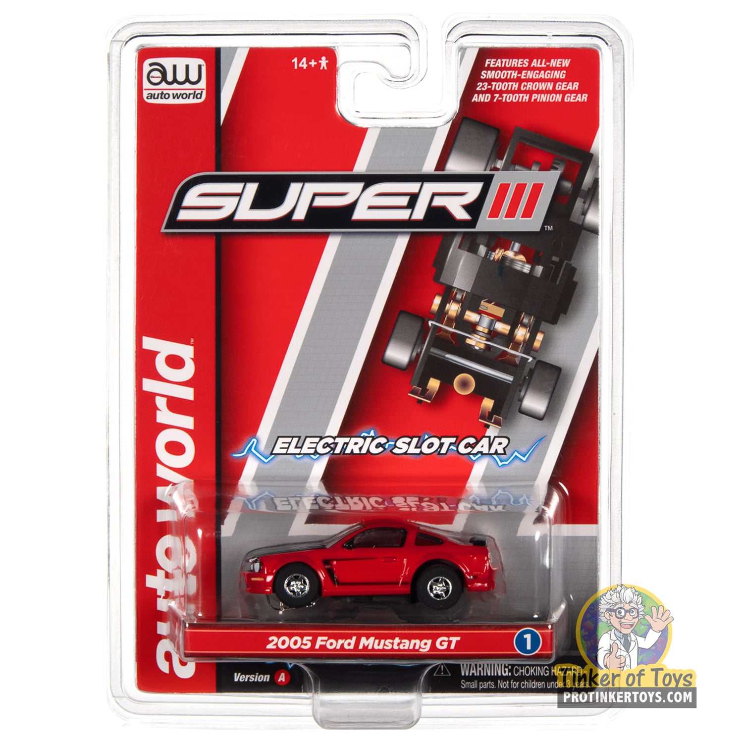 Super III 2005 Ford Mustang GT (Red) 1A | SC383 | Auto World